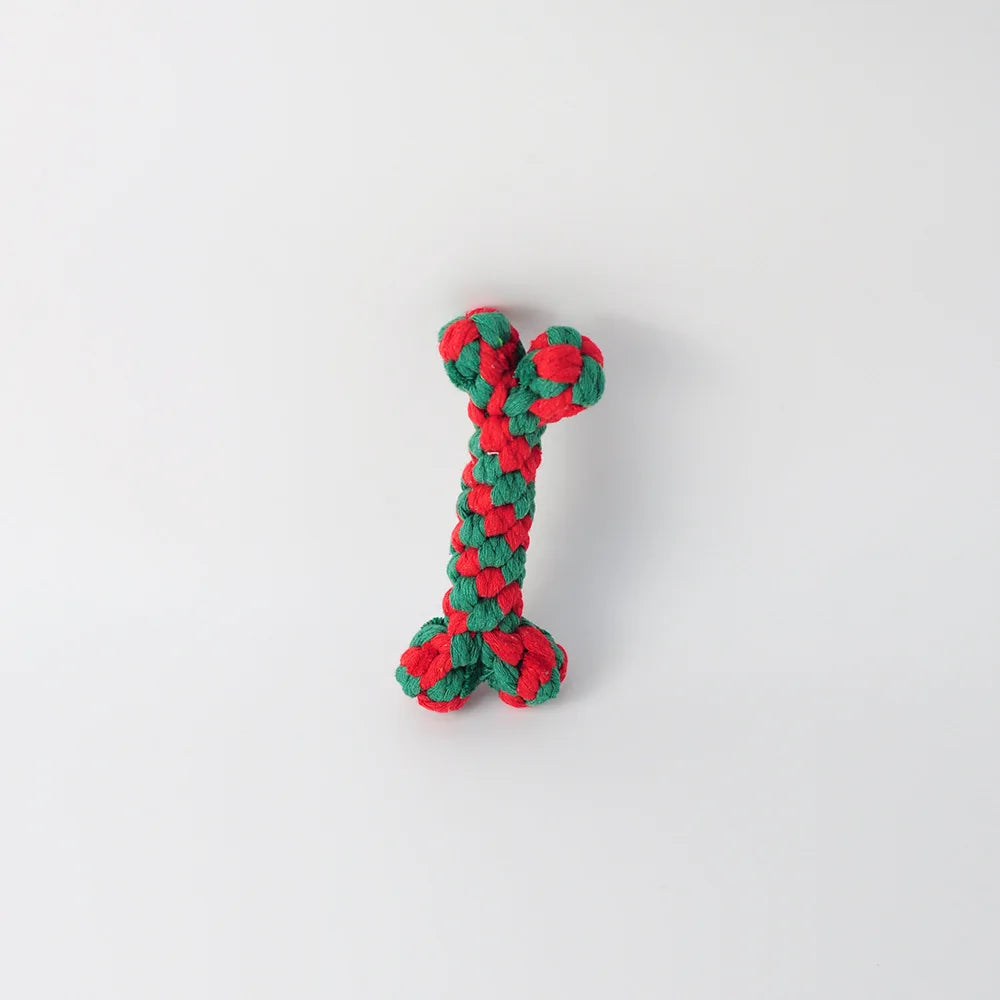 Christmas Anti Rip Fleece Dog Toys