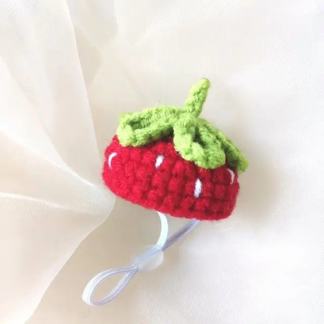 Mini Knitted Hats for Small Pets