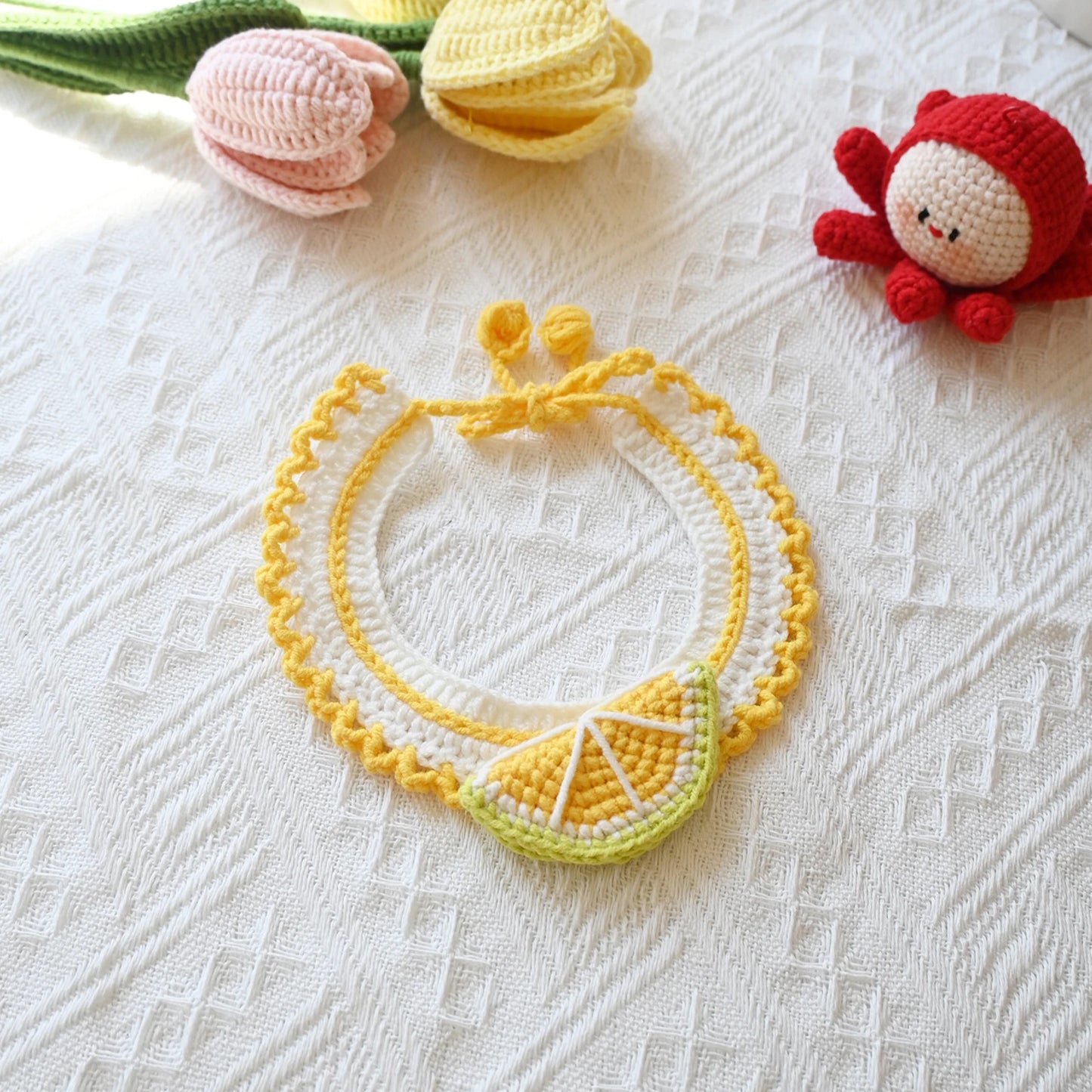 Crocheted Fruit Collar