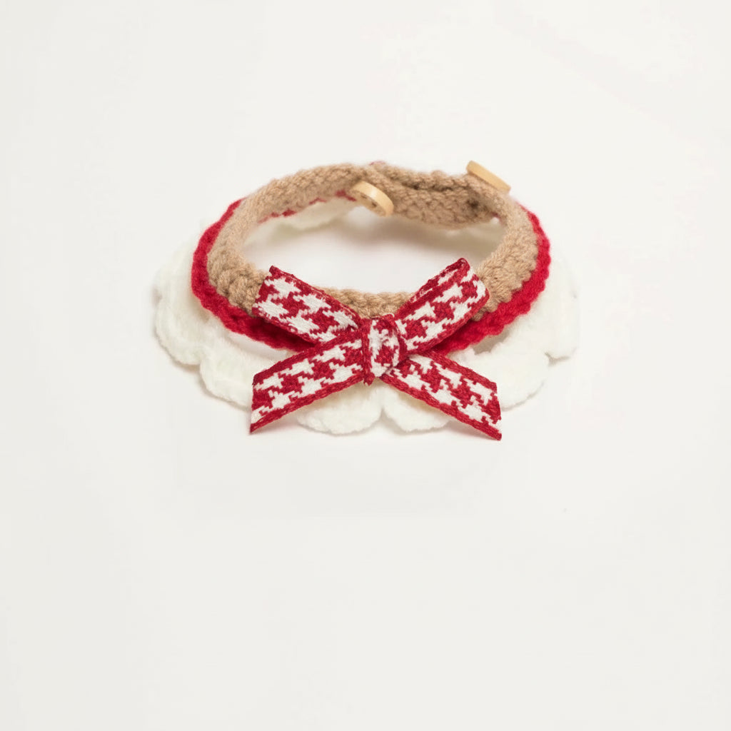 Sophisticated Fancy Crocheted Collar