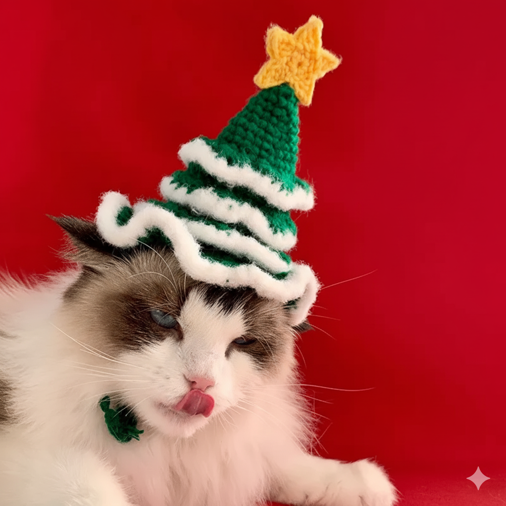 Christmas Hat For Small Animals