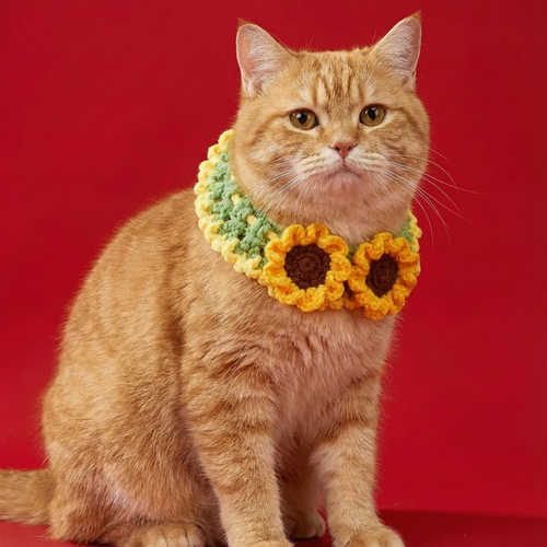 Spring Time Crocheted Collar