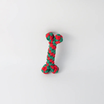Christmas Anti Rip Fleece Dog Toys