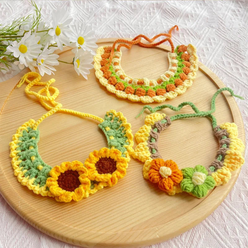 Spring Time Crocheted Collar
