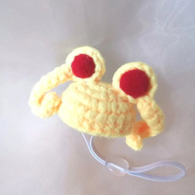 Mini Knitted Hats for Small Pets