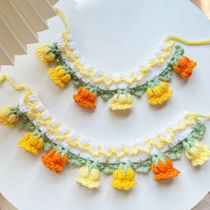 Orchid Bell Flower Collar