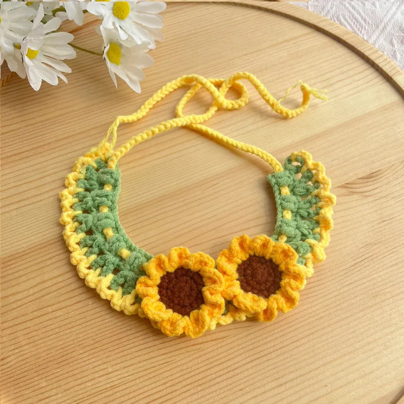 Spring Time Crocheted Collar