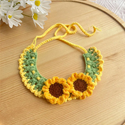 Spring Time Crocheted Collar