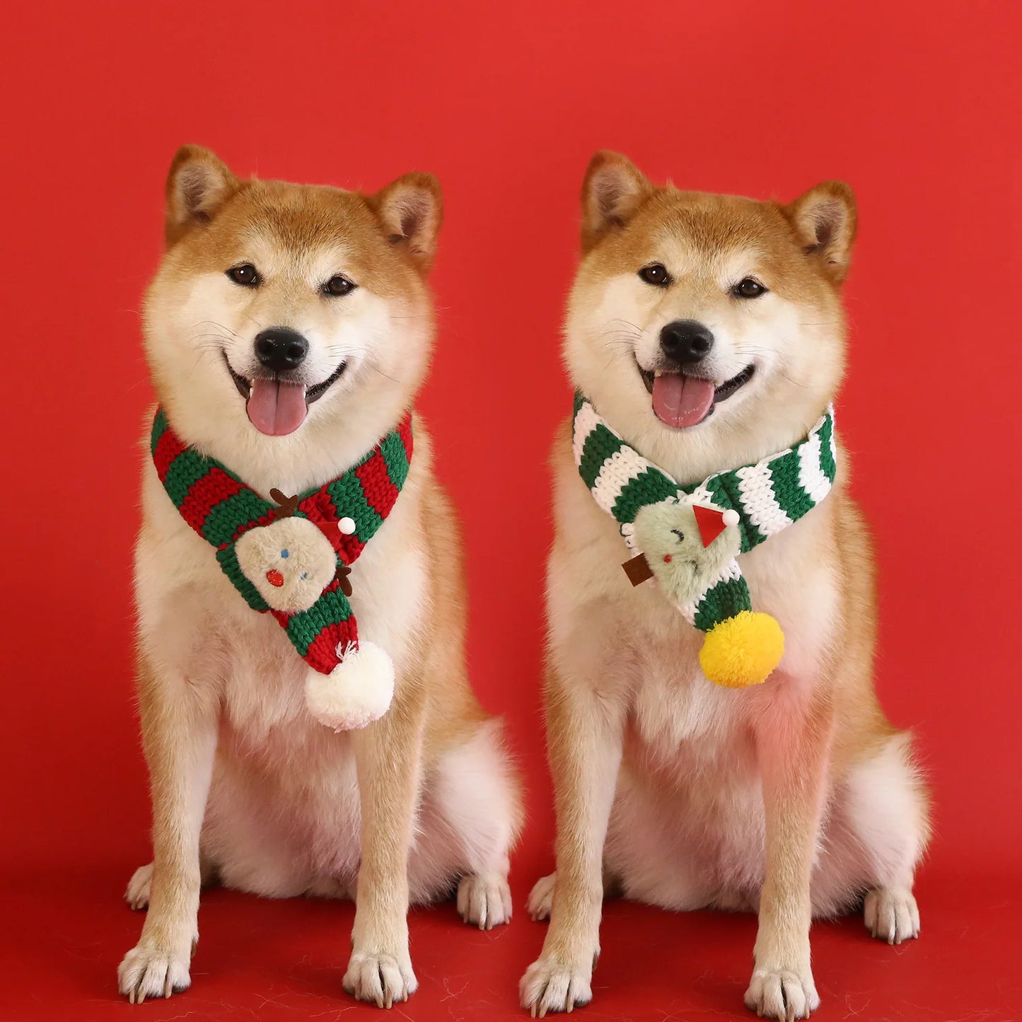 Yarn Christmas Scarf and Hat