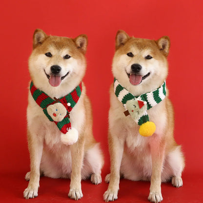 Yarn Christmas Scarf and Hat