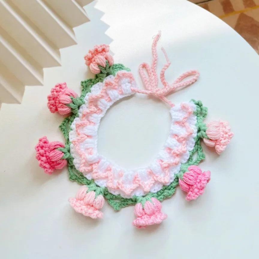 Orchid Bell Flower Collar