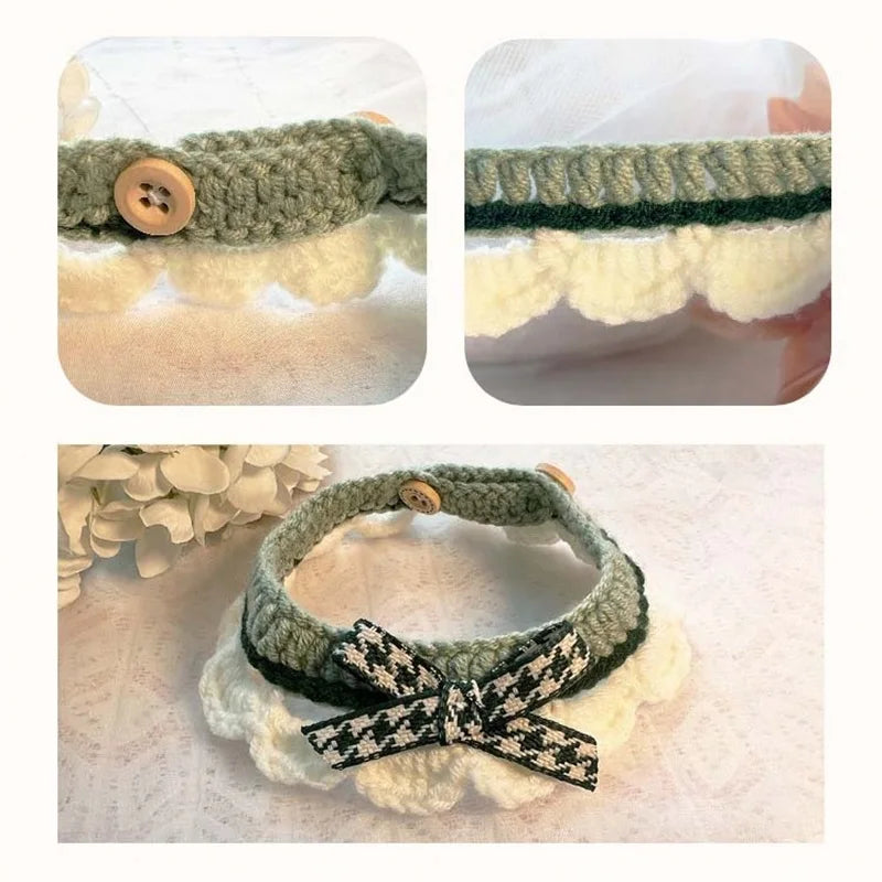 Sophisticated Fancy Crocheted Collar