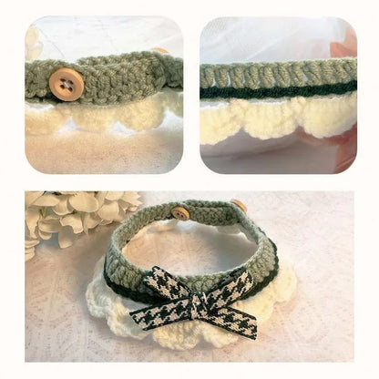 Sophisticated Fancy Crocheted Collar