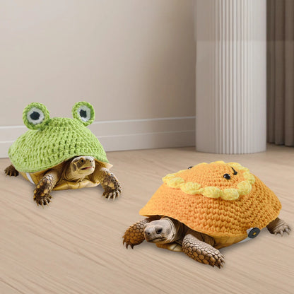 Adjustable Crocheted Turtle and Tortoise Shell Cover