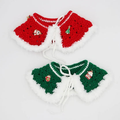 Christmas Cape and Hat for Pets