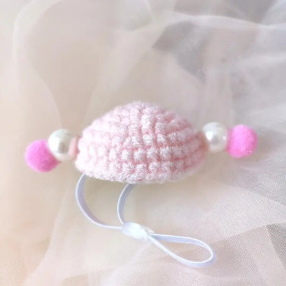 Mini Knitted Hats for Small Pets