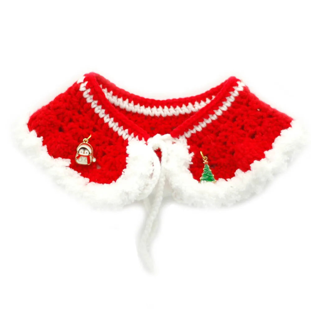 Christmas Cape and Hat for Pets