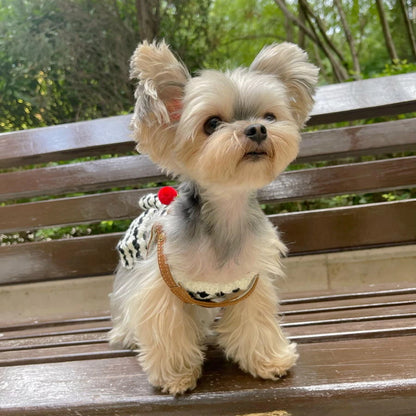 Black and White Cherry Dress