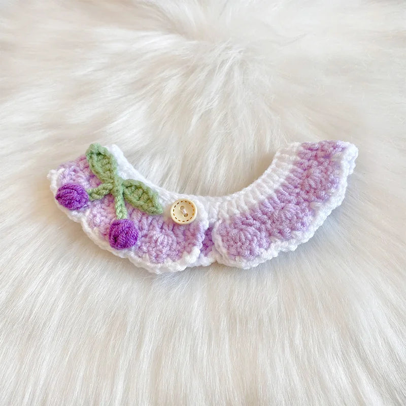 Pastel Cherry Collar