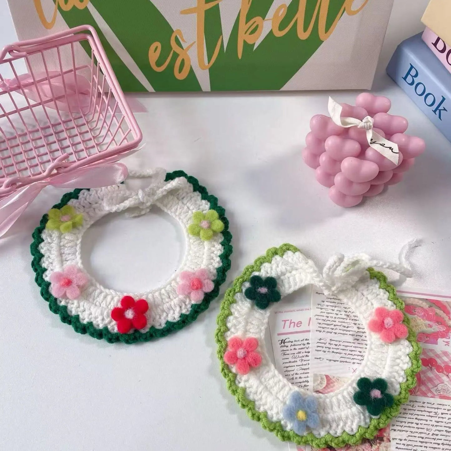 Round Flower Collar