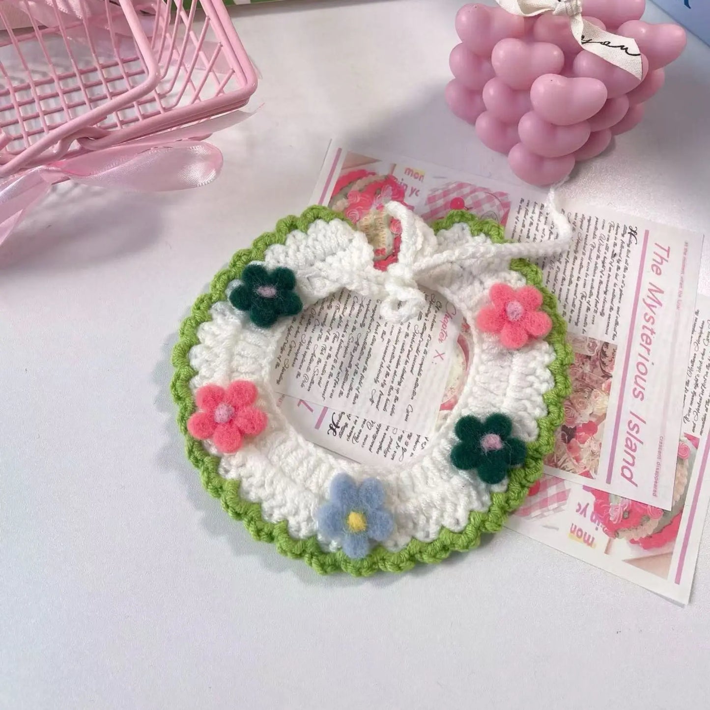 Round Flower Collar