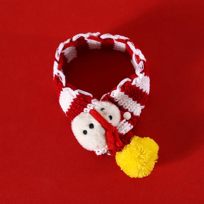 Yarn Christmas Scarf and Hat