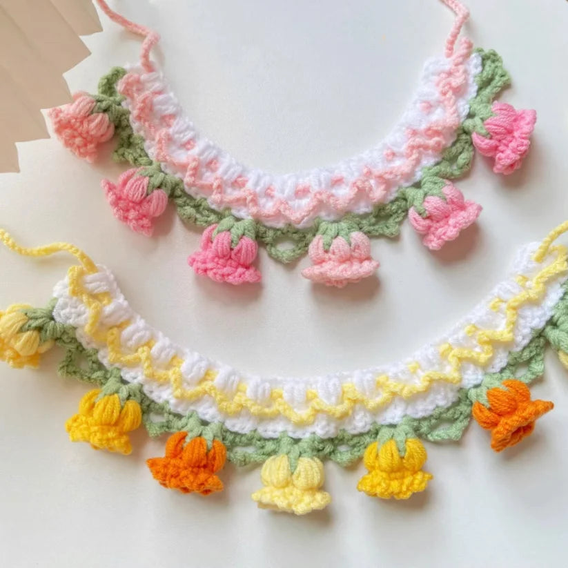 Orchid Bell Flower Collar