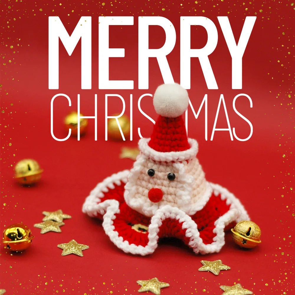 Christmas Cape and Hat for Pets