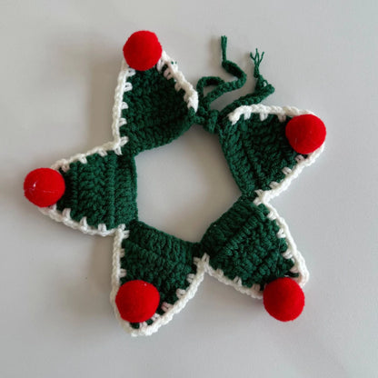 Star Shaped Christmas Collar for Small-Medium Pets