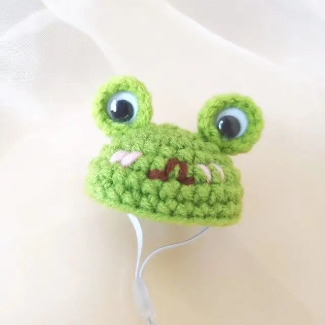 Mini Knitted Hats for Small Pets