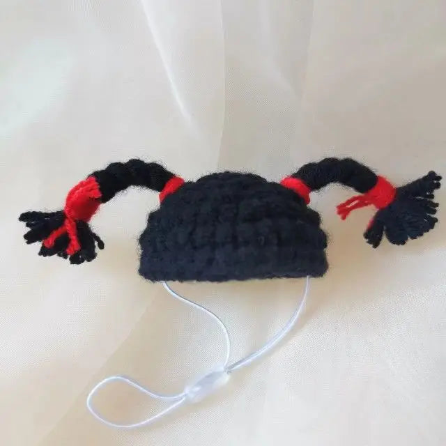 Mini Knitted Hats for Small Pets