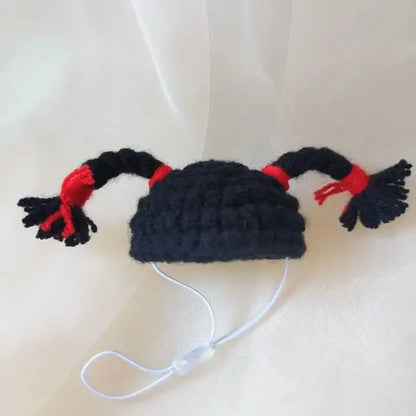 Mini Knitted Hats for Small Pets