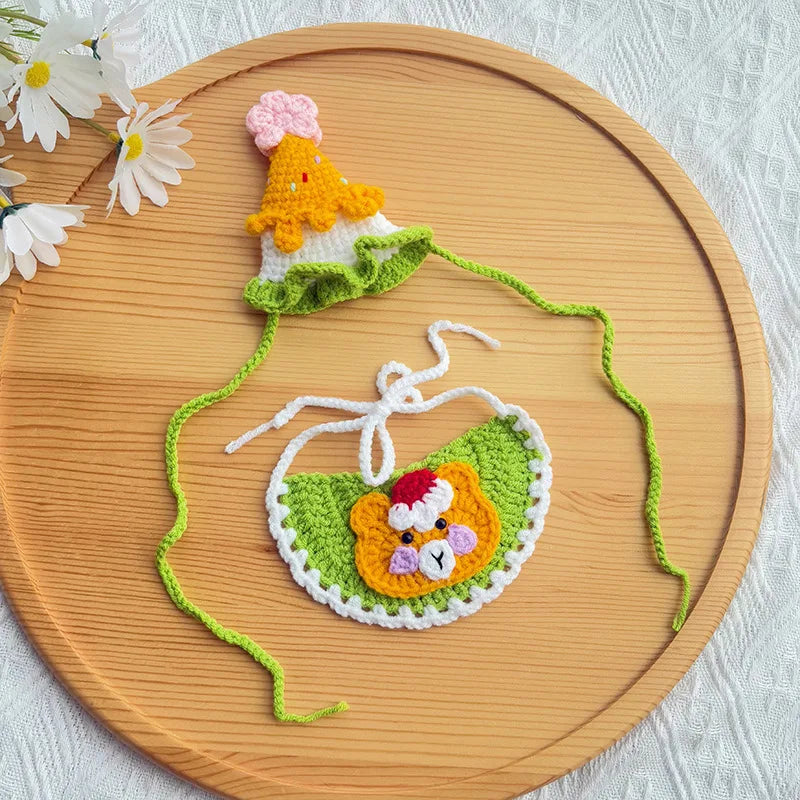 Birthday Bib and Hat