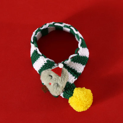 Yarn Christmas Scarf and Hat