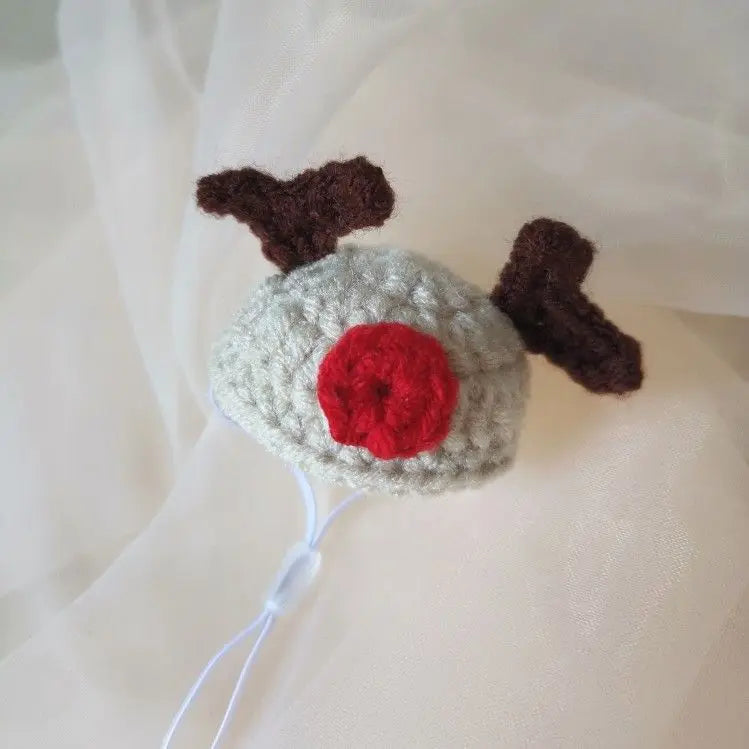 Mini Knitted Hats for Small Pets