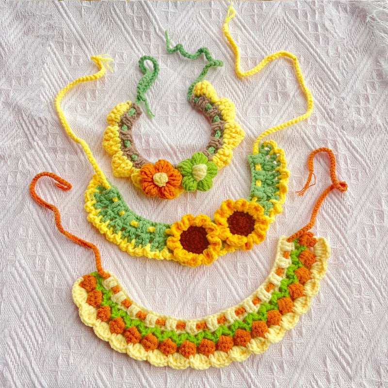 Spring Time Crocheted Collar