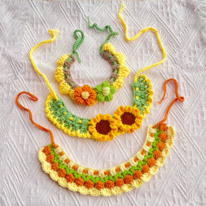 Spring Time Crocheted Collar