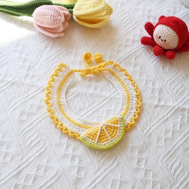 Crocheted Fruit Collar