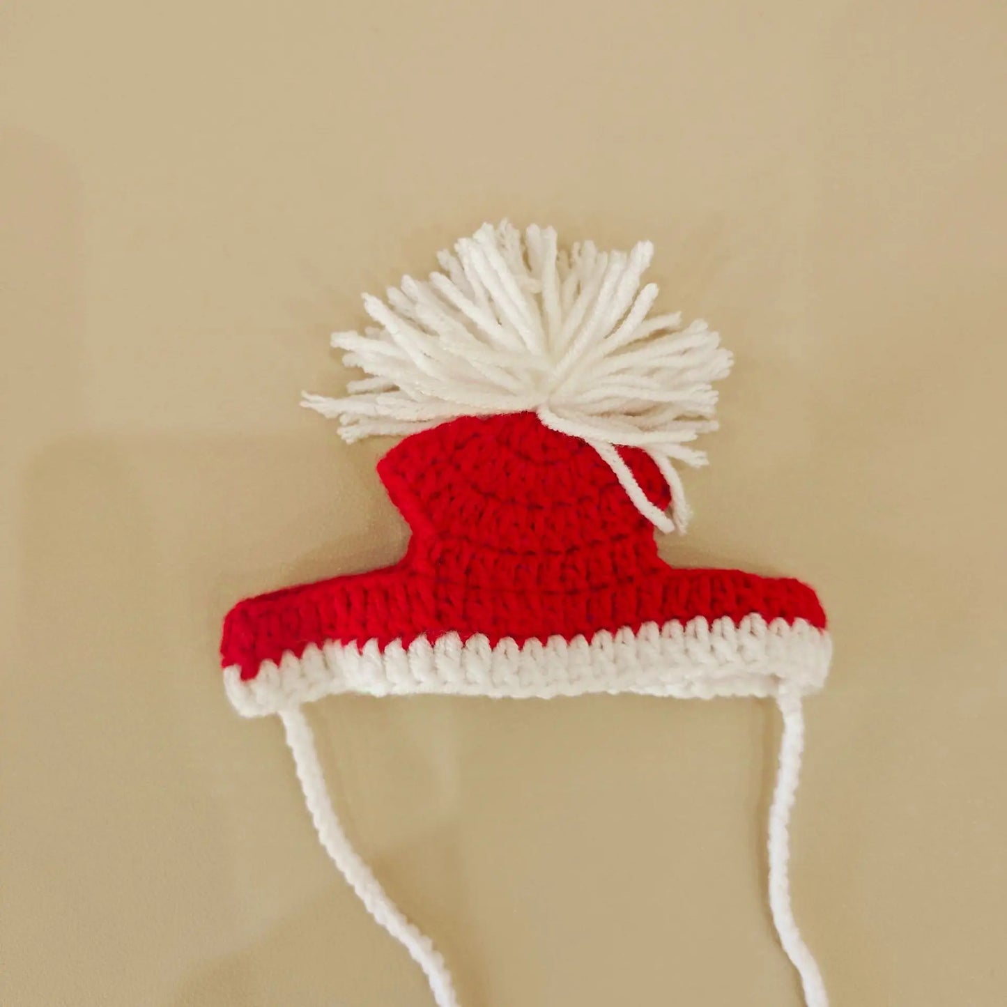 Christmas and New Year Fur Ball Hat