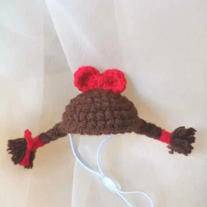 Mini Knitted Hats for Small Pets