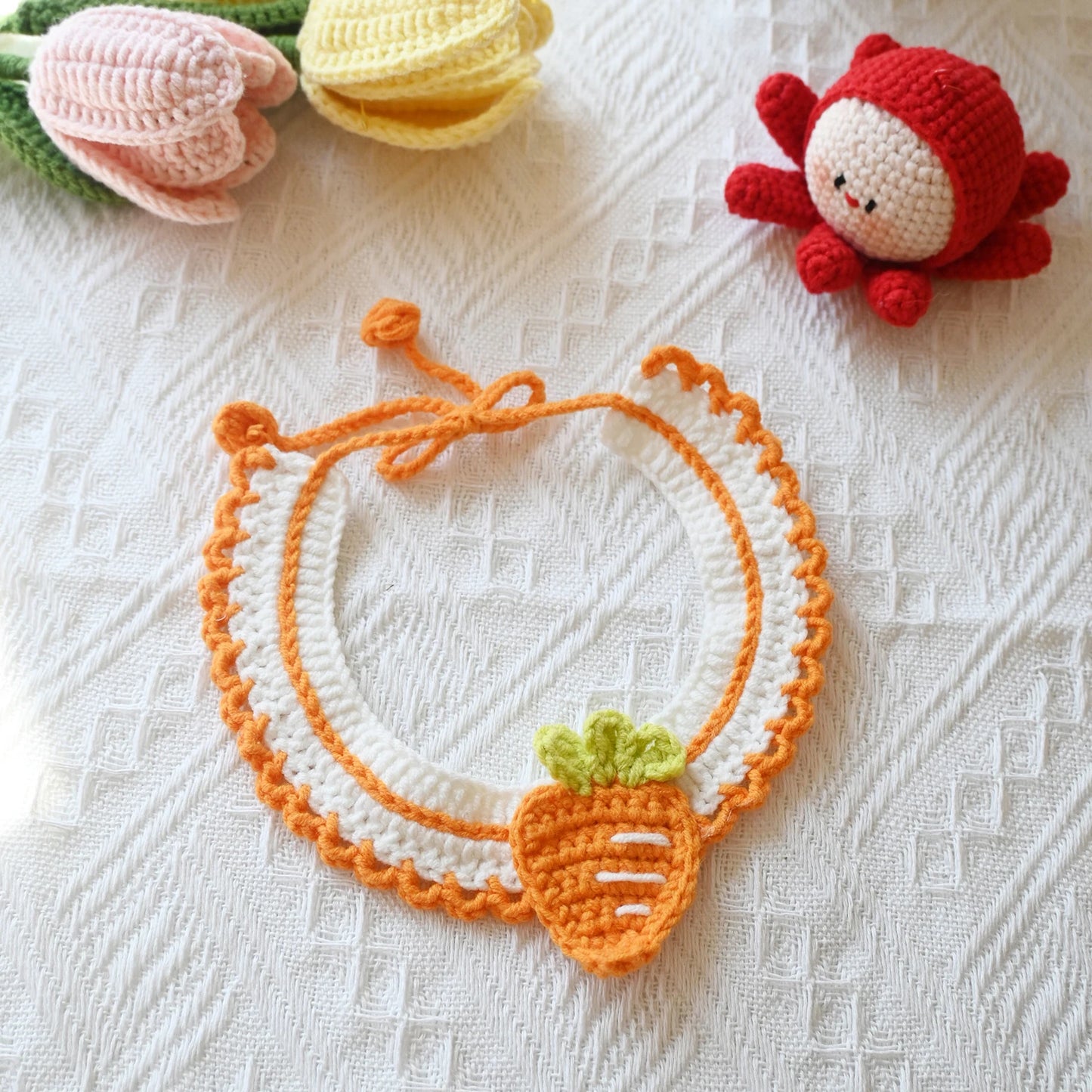 Crocheted Fruit Collar
