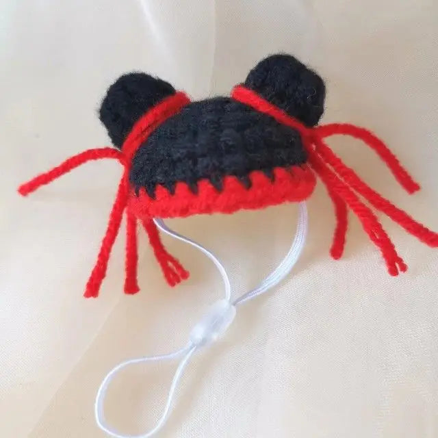 Mini Knitted Hats for Small Pets