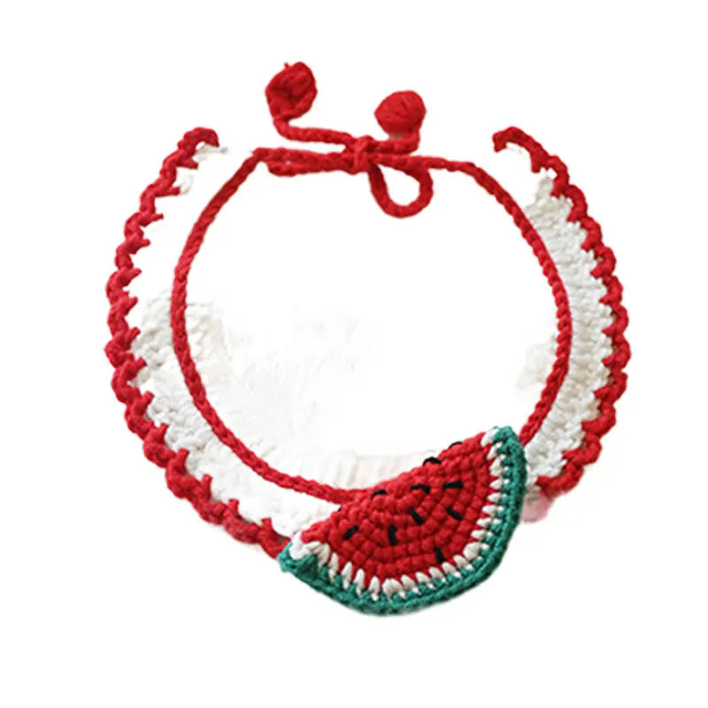 Crocheted Fruit Collar