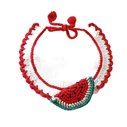 Crocheted Fruit Collar