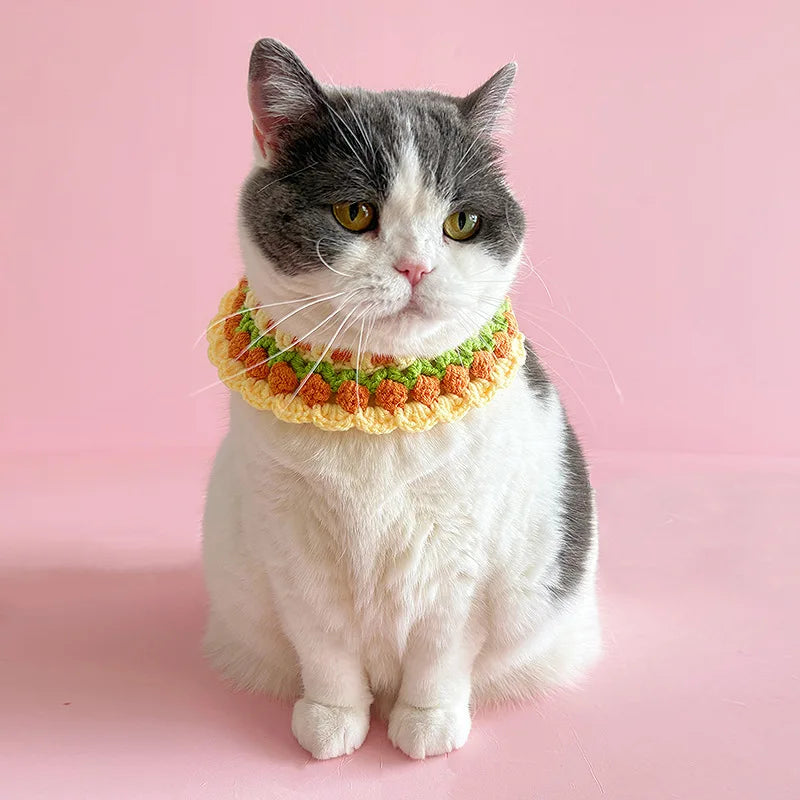 Spring Time Crocheted Collar