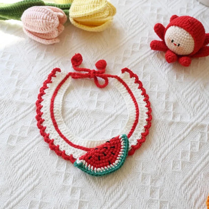 Crocheted Fruit Collar