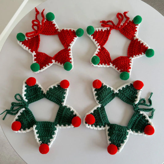 Star Shaped Christmas Collar for Small-Medium Pets