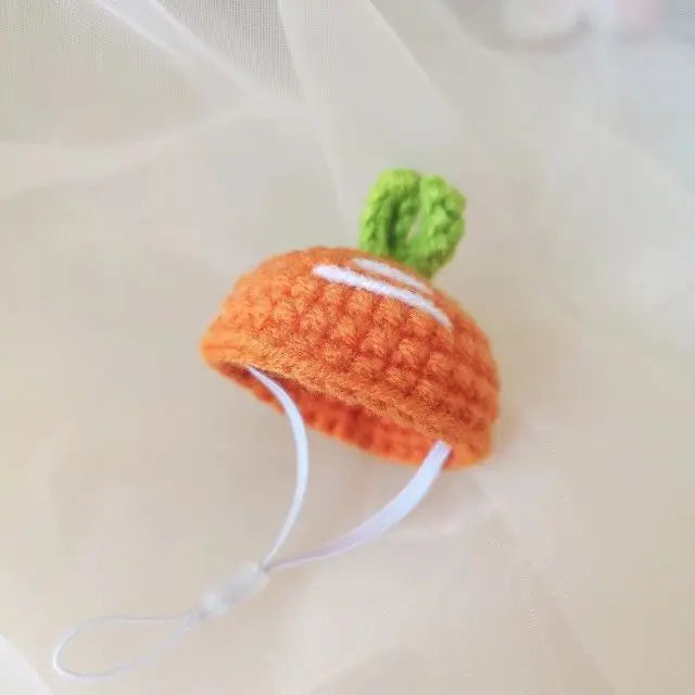 Mini Knitted Hats for Small Pets