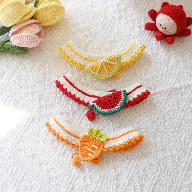Crocheted Fruit Collar