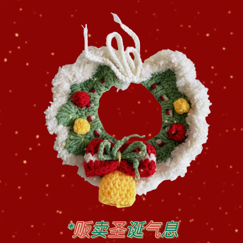 Christmas Bell and Bow Collar